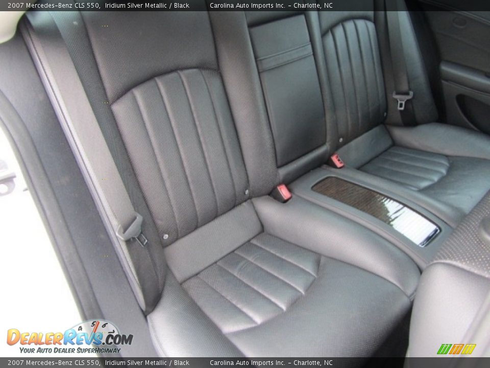 2007 Mercedes-Benz CLS 550 Iridium Silver Metallic / Black Photo #24