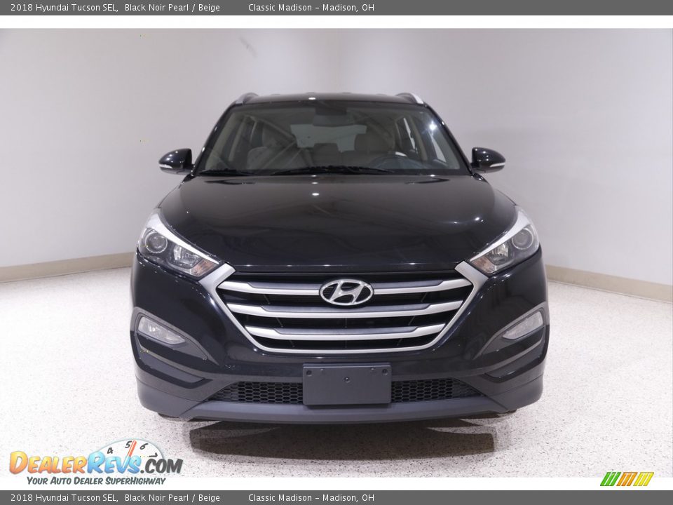 2018 Hyundai Tucson SEL Black Noir Pearl / Beige Photo #2