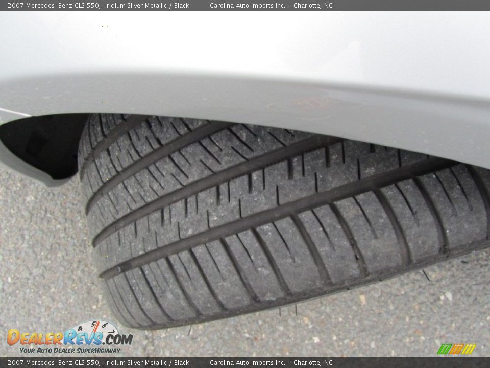 2007 Mercedes-Benz CLS 550 Iridium Silver Metallic / Black Photo #27