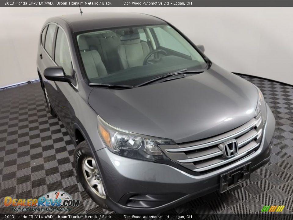 2013 Honda CR-V LX AWD Urban Titanium Metallic / Black Photo #3