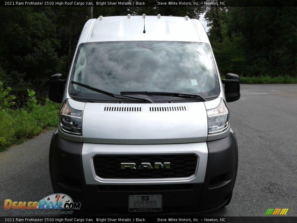 2021 Ram ProMaster 3500 High Roof Cargo Van Bright Silver Metallic / Black Photo #3