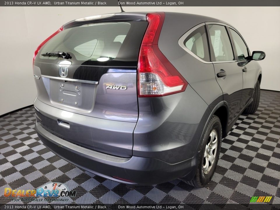 2013 Honda CR-V LX AWD Urban Titanium Metallic / Black Photo #9