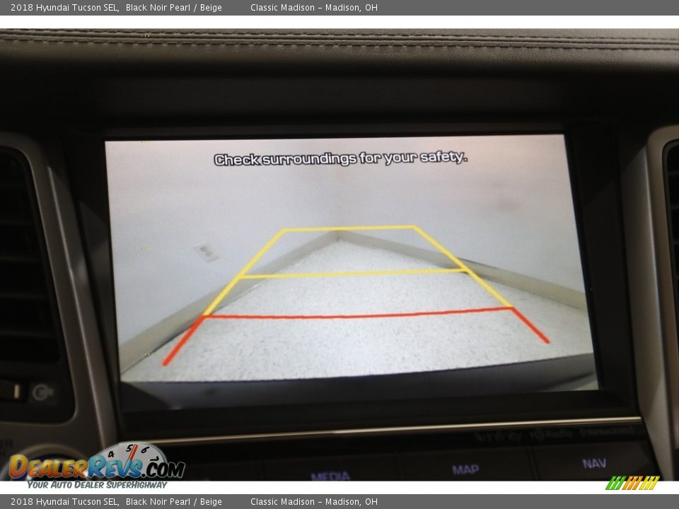 2018 Hyundai Tucson SEL Black Noir Pearl / Beige Photo #13
