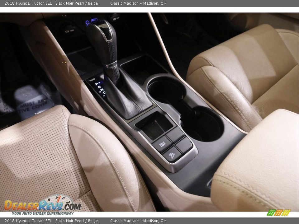 2018 Hyundai Tucson SEL Black Noir Pearl / Beige Photo #15