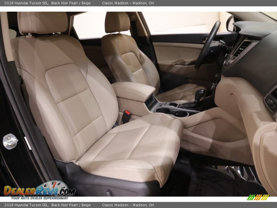 2018 Hyundai Tucson SEL Black Noir Pearl / Beige Photo #16