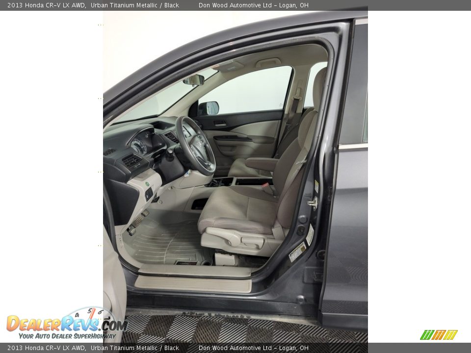 2013 Honda CR-V LX AWD Urban Titanium Metallic / Black Photo #14