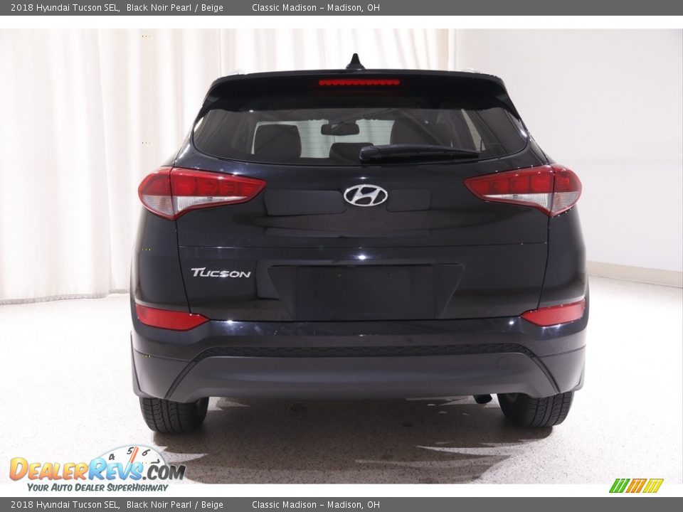 2018 Hyundai Tucson SEL Black Noir Pearl / Beige Photo #19