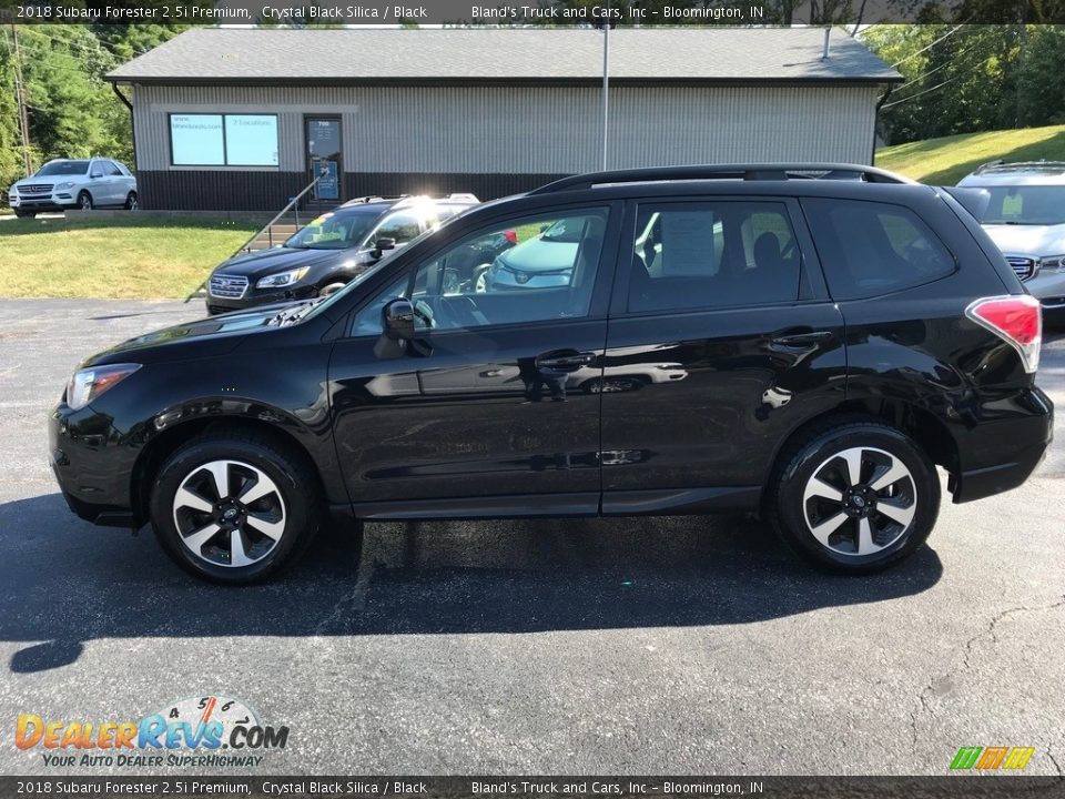 2018 Subaru Forester 2.5i Premium Crystal Black Silica / Black Photo #1