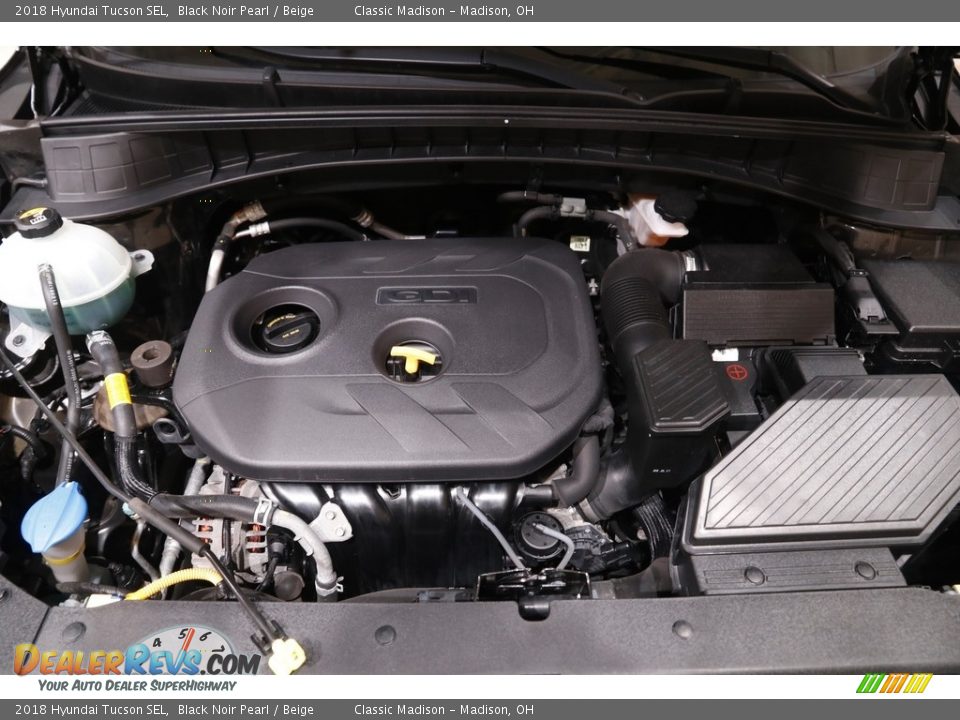 2018 Hyundai Tucson SEL Black Noir Pearl / Beige Photo #20