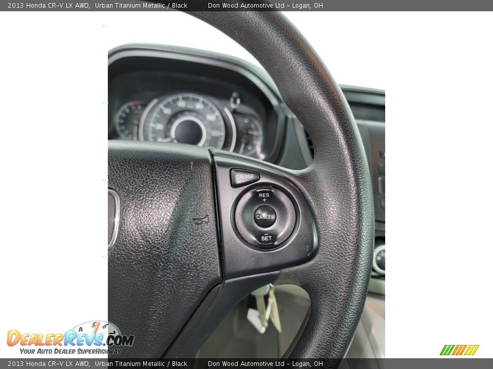 2013 Honda CR-V LX AWD Urban Titanium Metallic / Black Photo #18