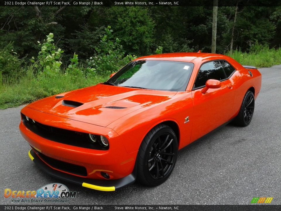 2021 Dodge Challenger R/T Scat Pack Go Mango / Black Photo #2