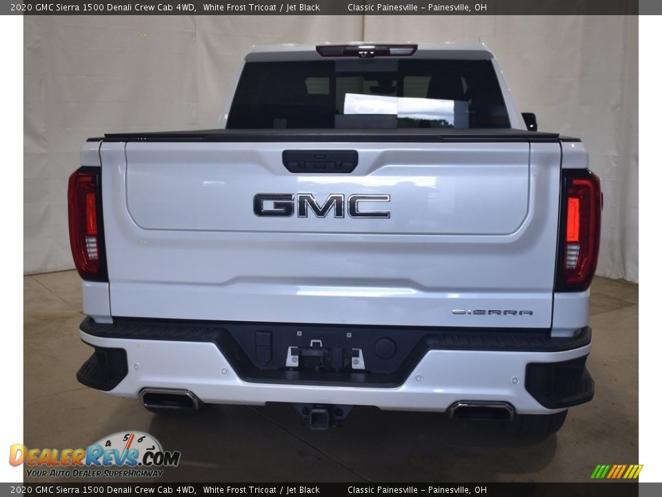 2020 GMC Sierra 1500 Denali Crew Cab 4WD White Frost Tricoat / Jet Black Photo #3