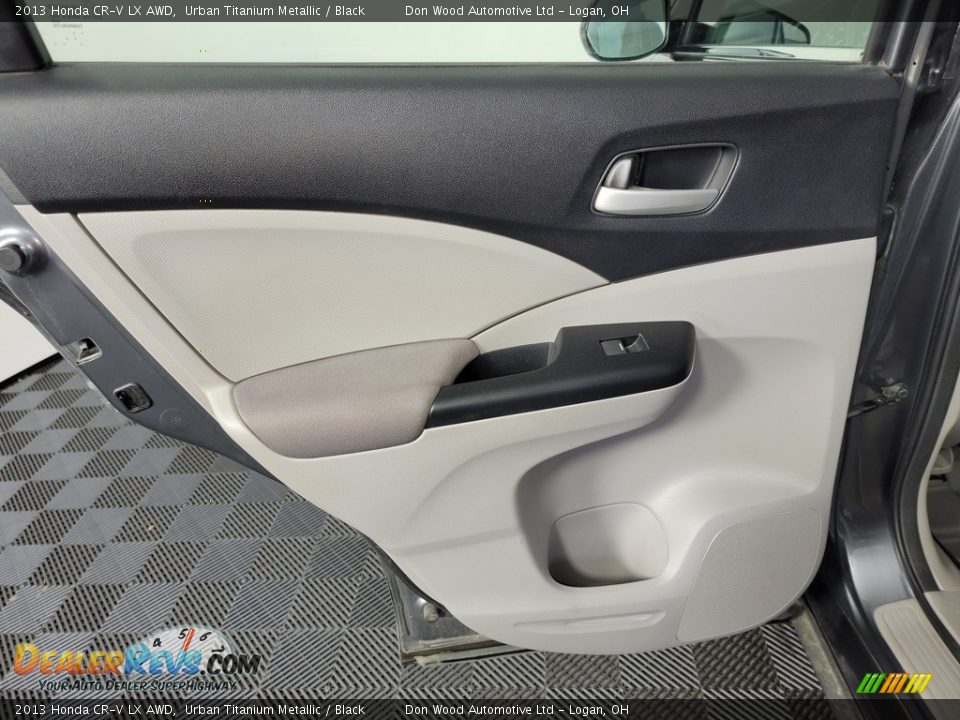 2013 Honda CR-V LX AWD Urban Titanium Metallic / Black Photo #22