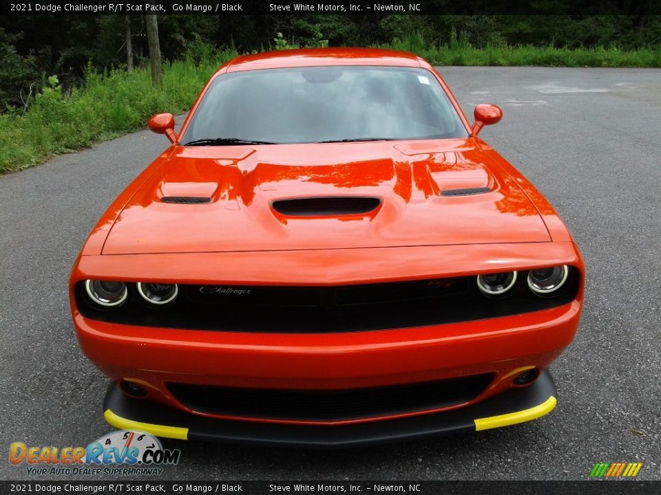 2021 Dodge Challenger R/T Scat Pack Go Mango / Black Photo #3