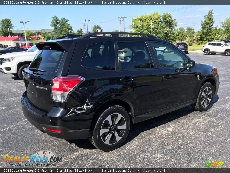 2018 Subaru Forester 2.5i Premium Crystal Black Silica / Black Photo #6