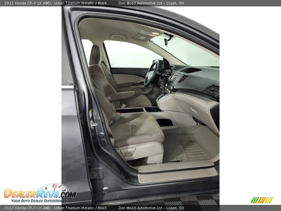2013 Honda CR-V LX AWD Urban Titanium Metallic / Black Photo #26
