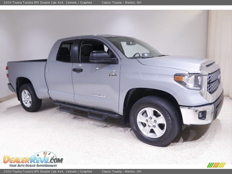 2020 Toyota Tundra SR5 Double Cab 4x4 Cement / Graphite Photo #1