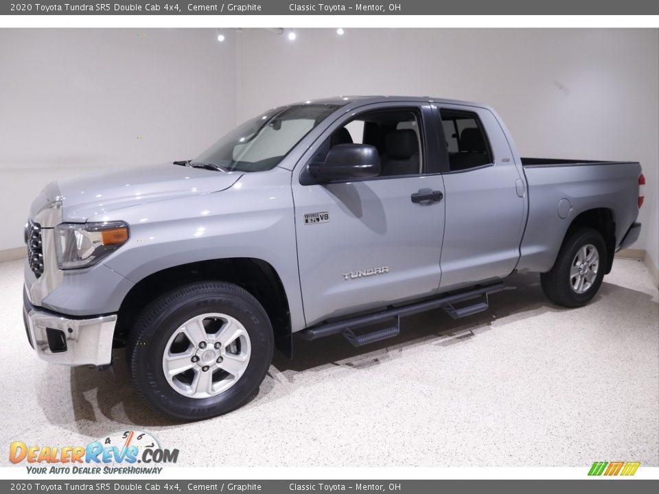 2020 Toyota Tundra SR5 Double Cab 4x4 Cement / Graphite Photo #3