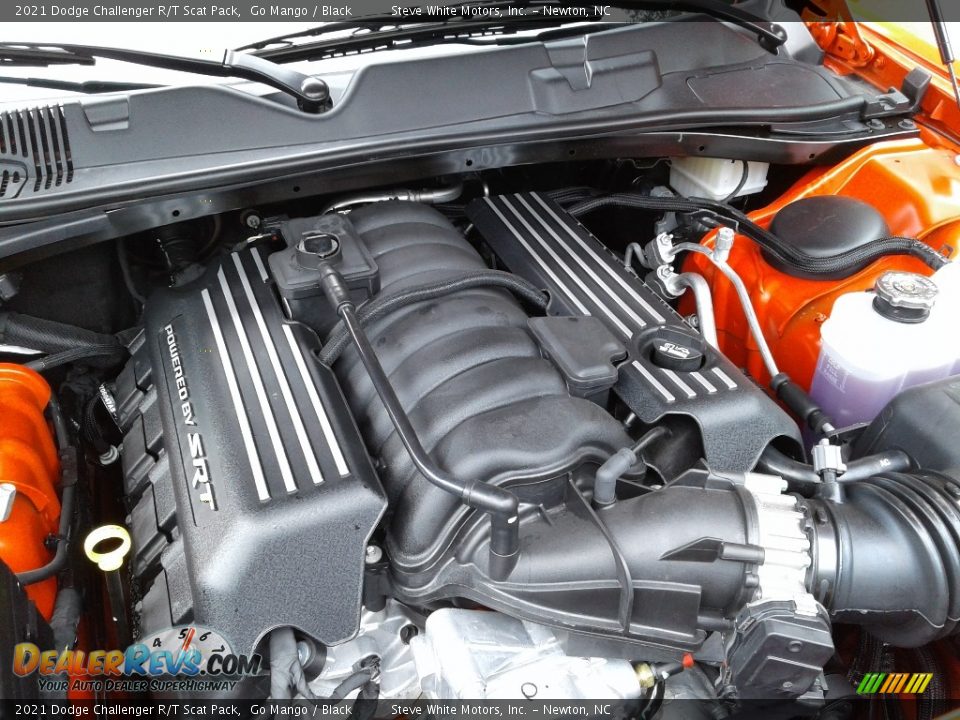 2021 Dodge Challenger R/T Scat Pack 392 SRT 6.4 Liter HEMI OHV-16 Valve VVT MDS V8 Engine Photo #10