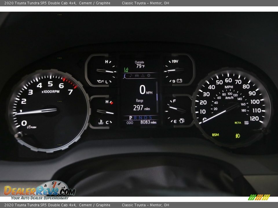 2020 Toyota Tundra SR5 Double Cab 4x4 Cement / Graphite Photo #8