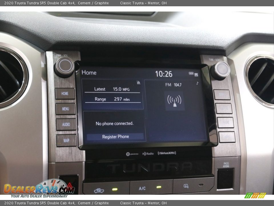 2020 Toyota Tundra SR5 Double Cab 4x4 Cement / Graphite Photo #10