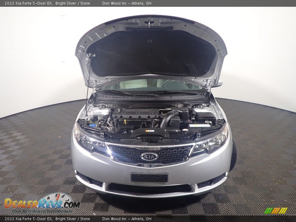 2013 Kia Forte 5-Door EX Bright Silver / Stone Photo #5