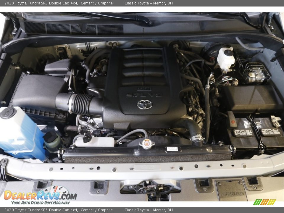 2020 Toyota Tundra SR5 Double Cab 4x4 Cement / Graphite Photo #18