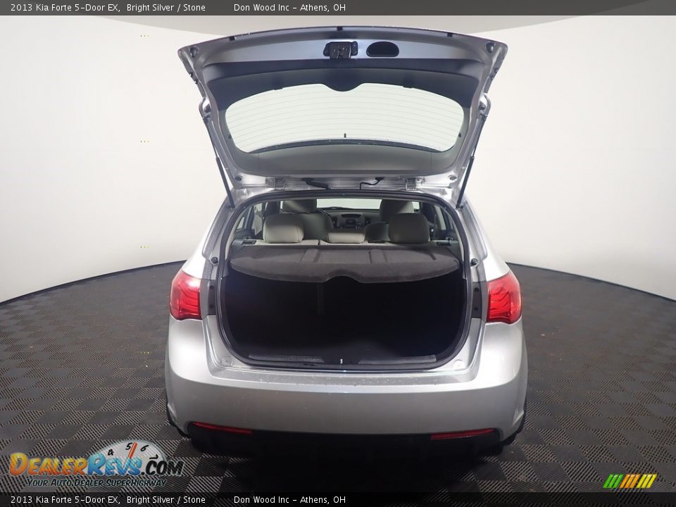 2013 Kia Forte 5-Door EX Bright Silver / Stone Photo #13