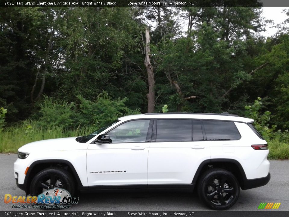 Bright White 2021 Jeep Grand Cherokee L Altitude 4x4 Photo #1
