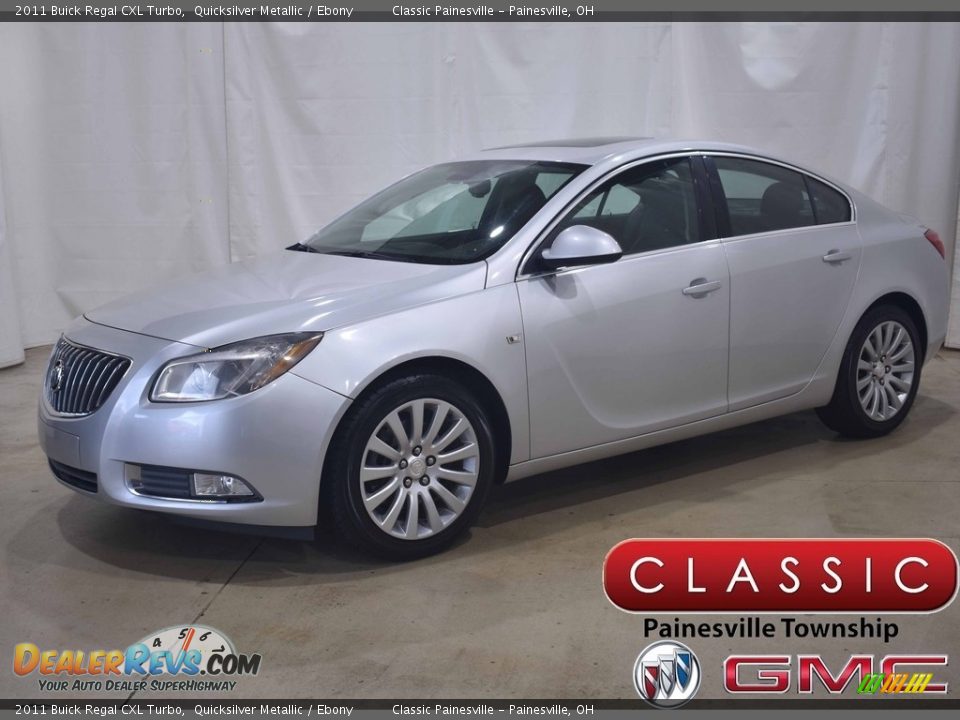 2011 Buick Regal CXL Turbo Quicksilver Metallic / Ebony Photo #1