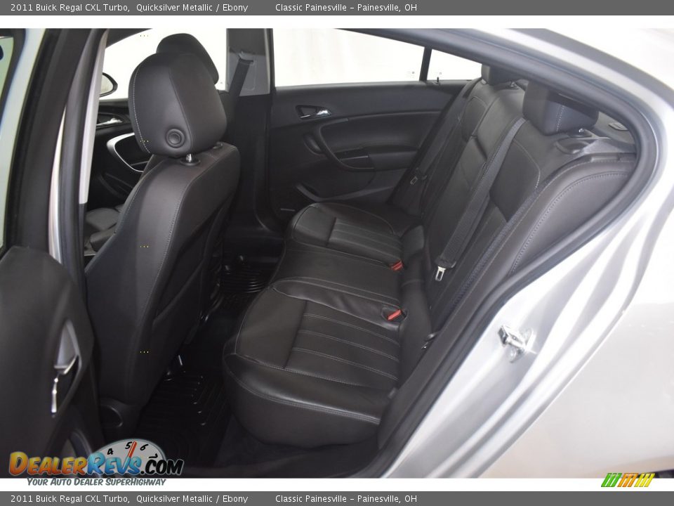 Rear Seat of 2011 Buick Regal CXL Turbo Photo #9