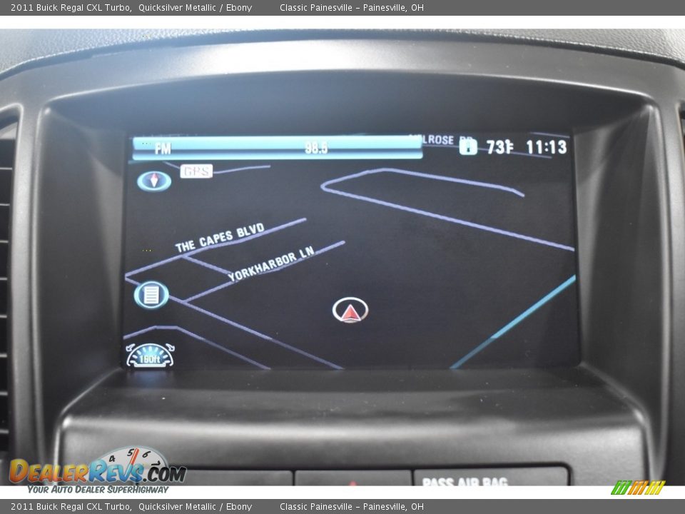 Navigation of 2011 Buick Regal CXL Turbo Photo #16
