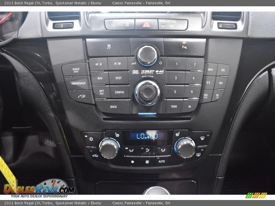 Controls of 2011 Buick Regal CXL Turbo Photo #17