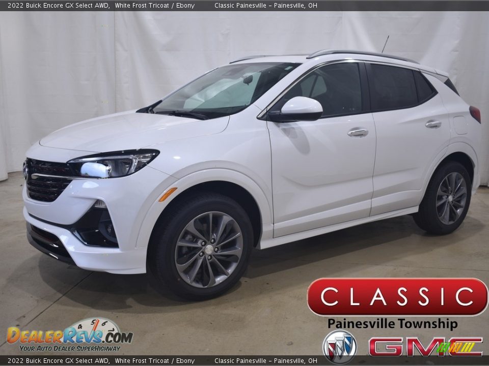 2022 Buick Encore GX Select AWD White Frost Tricoat / Ebony Photo #1