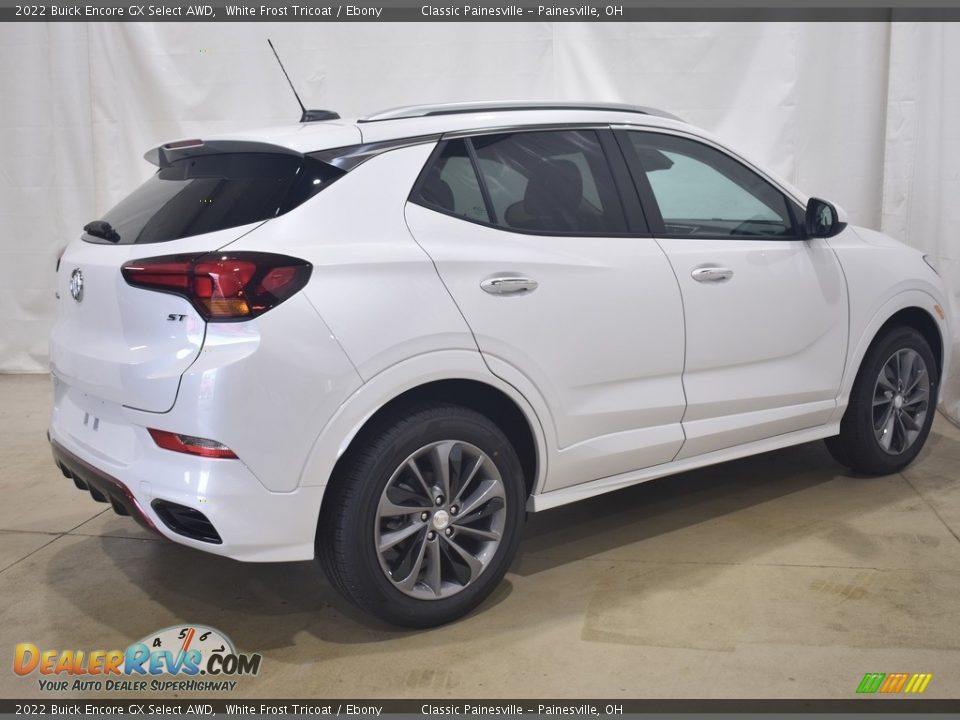 2022 Buick Encore GX Select AWD White Frost Tricoat / Ebony Photo #2