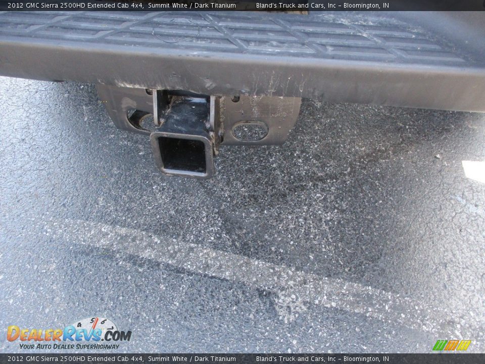 2012 GMC Sierra 2500HD Extended Cab 4x4 Summit White / Dark Titanium Photo #26