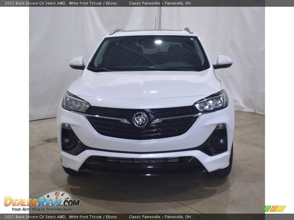 2022 Buick Encore GX Select AWD White Frost Tricoat / Ebony Photo #4