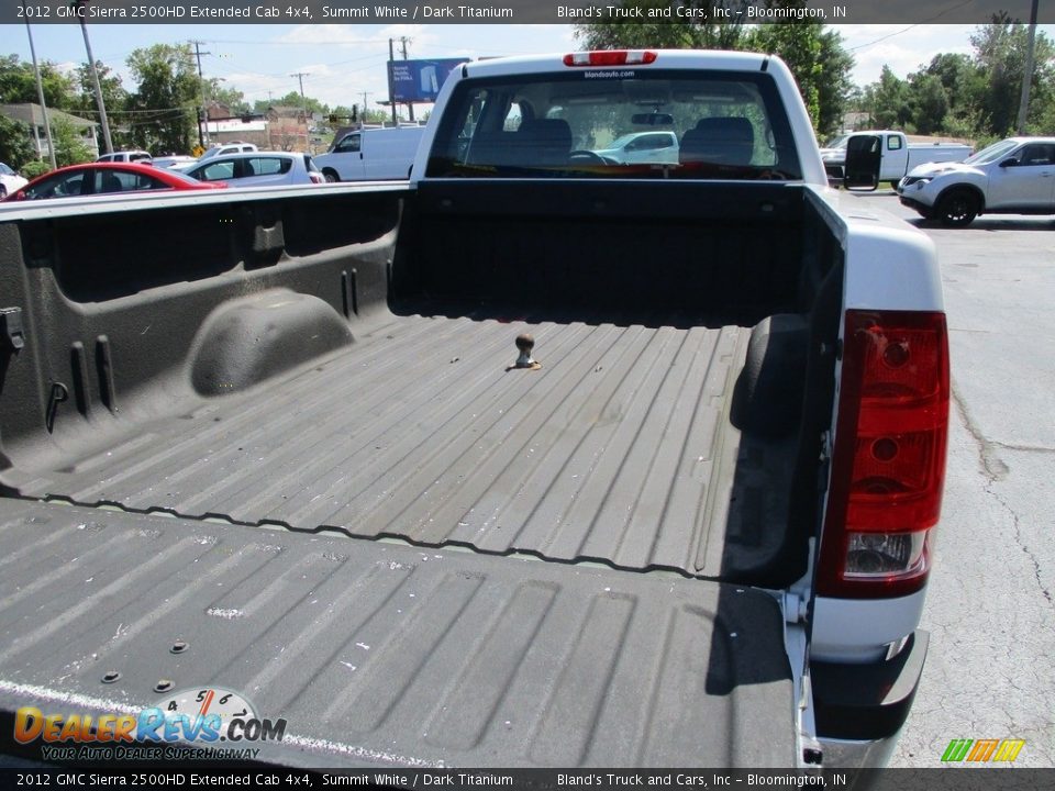 2012 GMC Sierra 2500HD Extended Cab 4x4 Summit White / Dark Titanium Photo #27