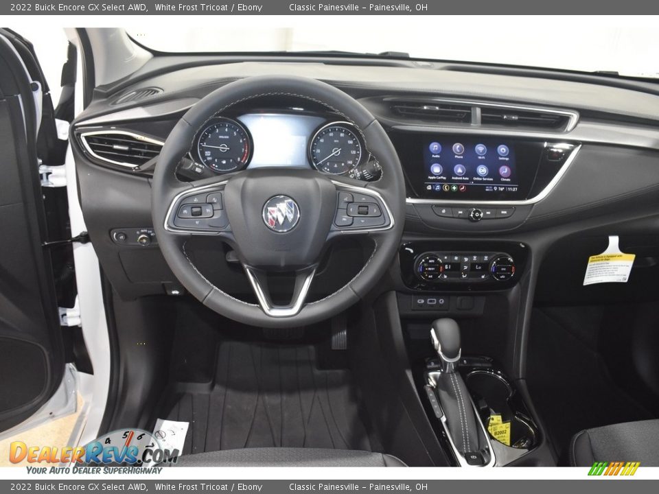 2022 Buick Encore GX Select AWD White Frost Tricoat / Ebony Photo #11