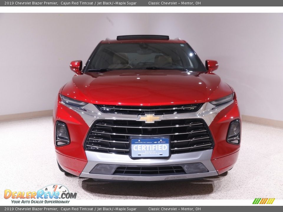 2019 Chevrolet Blazer Premier Cajun Red Tintcoat / Jet Black/­Maple Sugar Photo #2