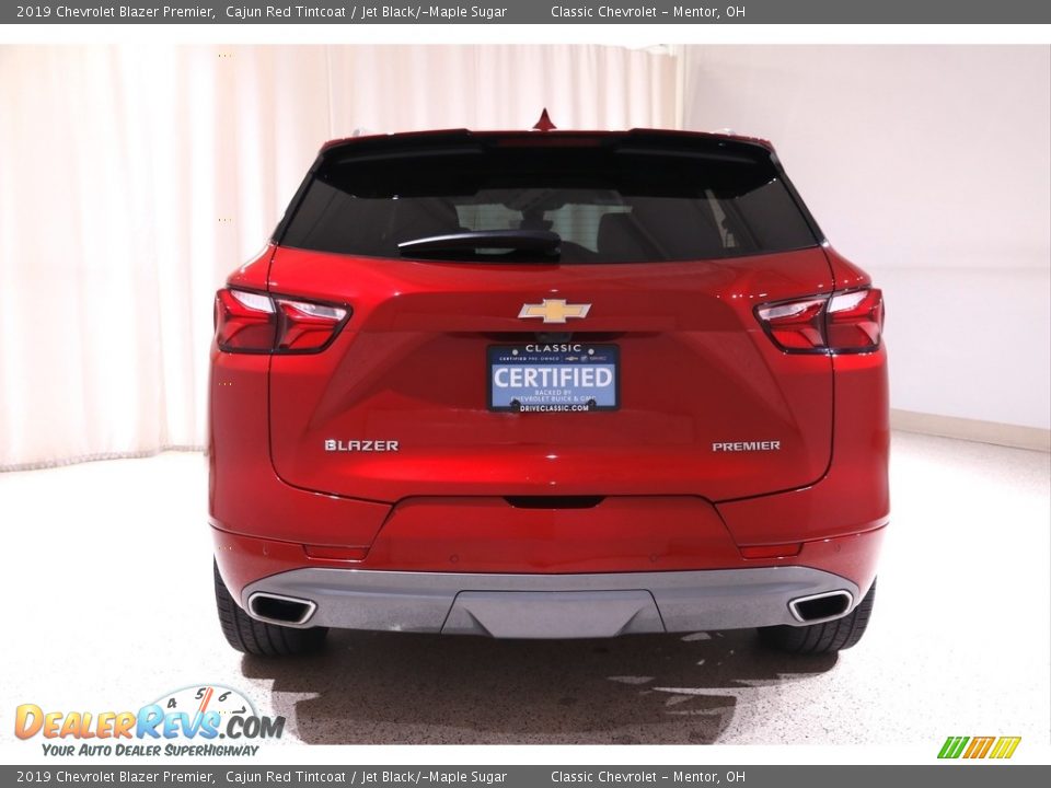 2019 Chevrolet Blazer Premier Cajun Red Tintcoat / Jet Black/­Maple Sugar Photo #20