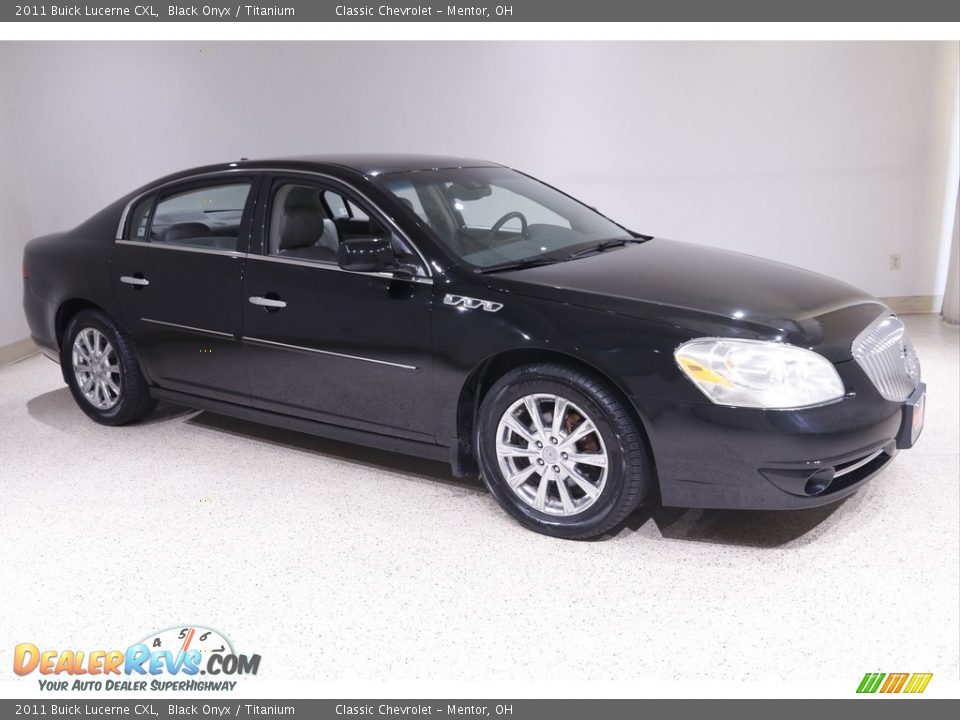 2011 Buick Lucerne CXL Black Onyx / Titanium Photo #1