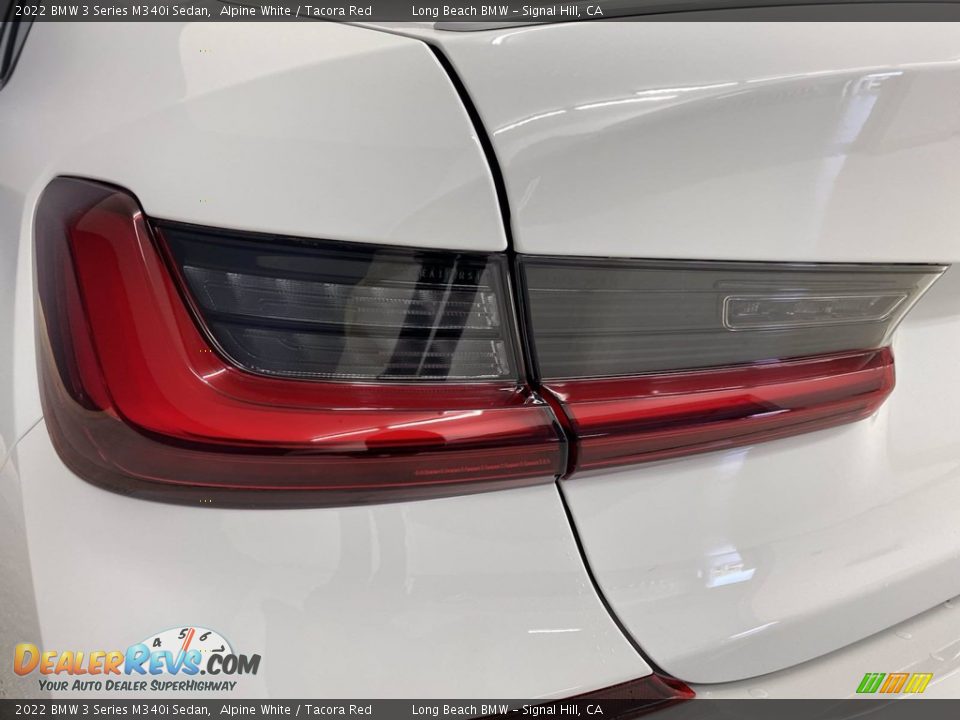 2022 BMW 3 Series M340i Sedan Alpine White / Tacora Red Photo #6
