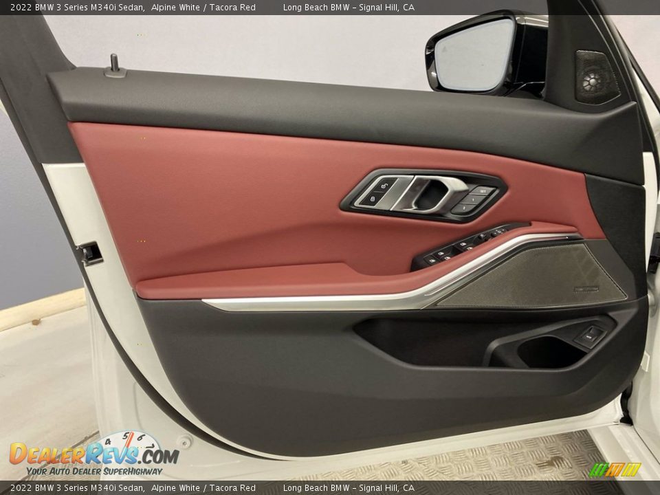 2022 BMW 3 Series M340i Sedan Alpine White / Tacora Red Photo #10