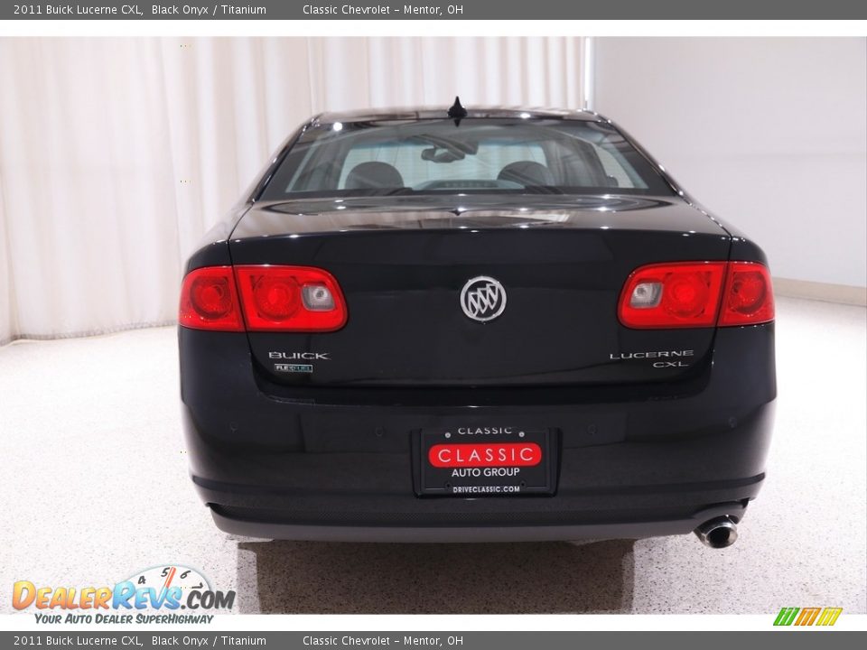 2011 Buick Lucerne CXL Black Onyx / Titanium Photo #15