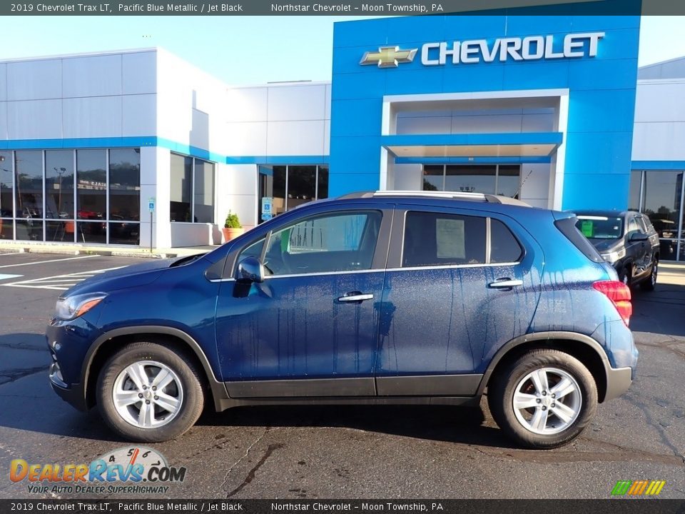 2019 Chevrolet Trax LT Pacific Blue Metallic / Jet Black Photo #3