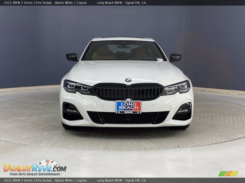 2022 BMW 3 Series 330e Sedan Alpine White / Cognac Photo #2