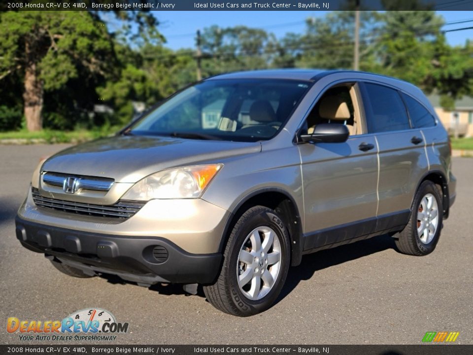 2008 Honda CR-V EX 4WD Borrego Beige Metallic / Ivory Photo #1