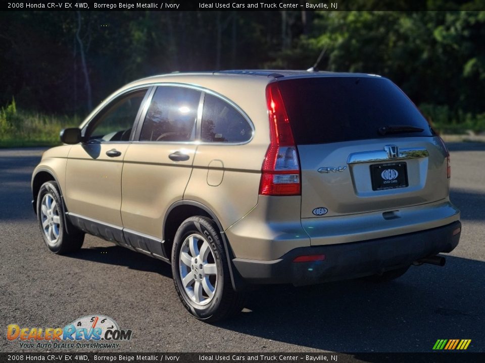 2008 Honda CR-V EX 4WD Borrego Beige Metallic / Ivory Photo #3