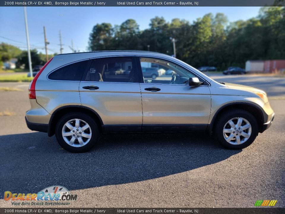 2008 Honda CR-V EX 4WD Borrego Beige Metallic / Ivory Photo #6